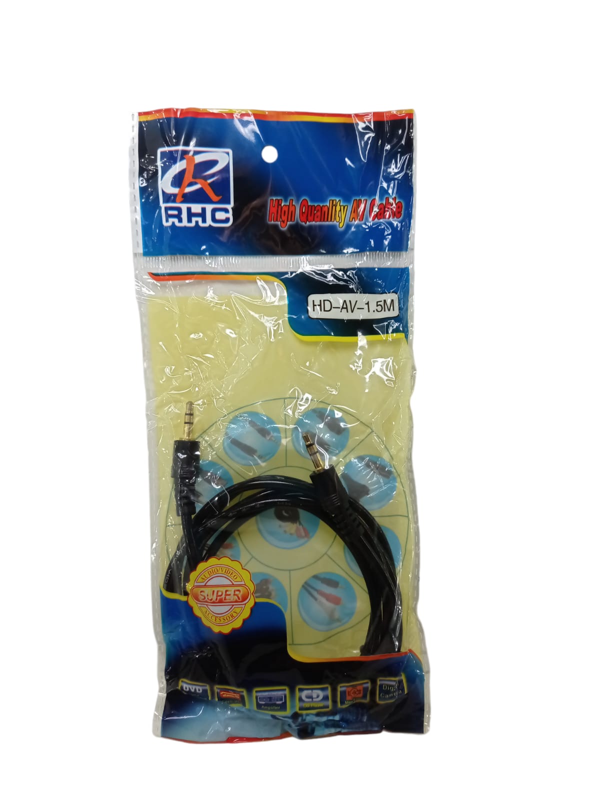 Cable auxiliar 3.5 mm · 1,5 metros