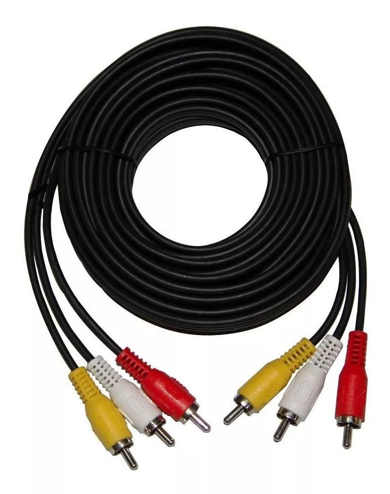 Cable RCA 3x3 · 3 metros