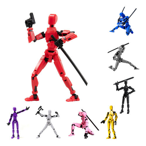 Figura armable Titan T13 Lucky Dummy · sin envase