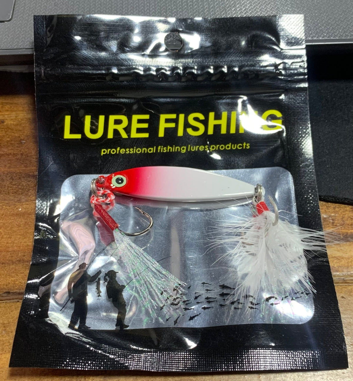 Señuelo de pesca con anzuelo y araña | Para pescadores de río