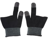 Guantes gamer de dos dedos para pantalla táctil