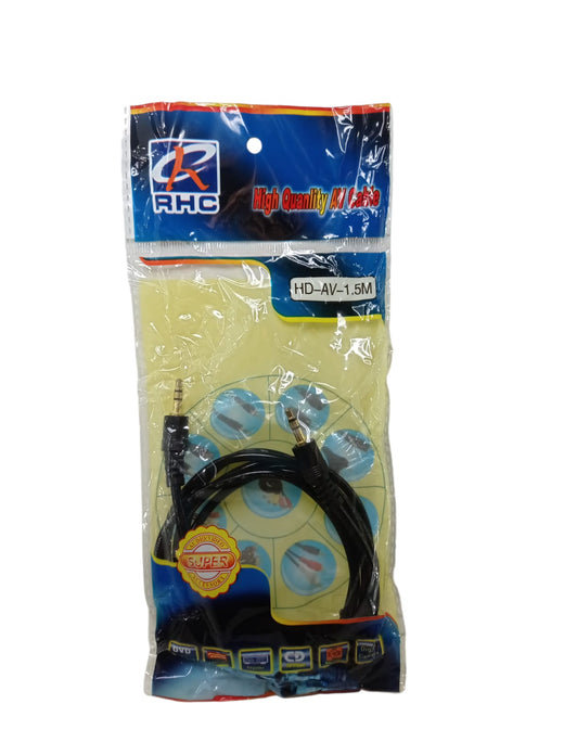 Cable auxiliar 3.5 mm · 1,5 metros