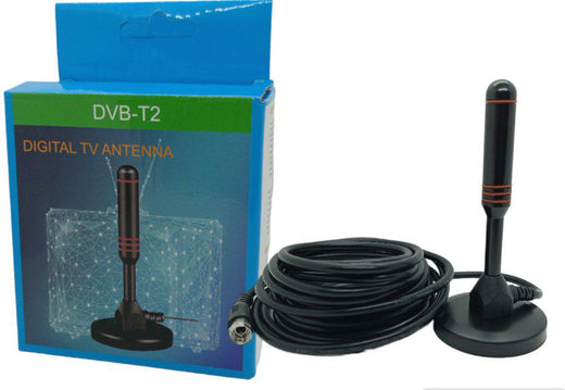 ANTENA DIGITAL BASE CON IMAN CABLE 5 METROS