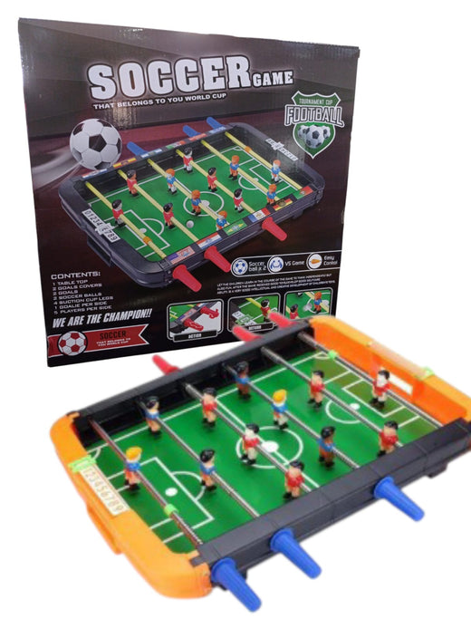 Futbolito taca-taca de mesa — 36 x 35 cm