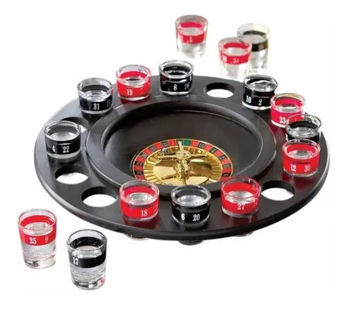 Ruleta con vasos — juego para adultos | Diversión para compartir