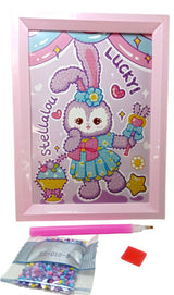 Kit de pintura de diamantes con marco