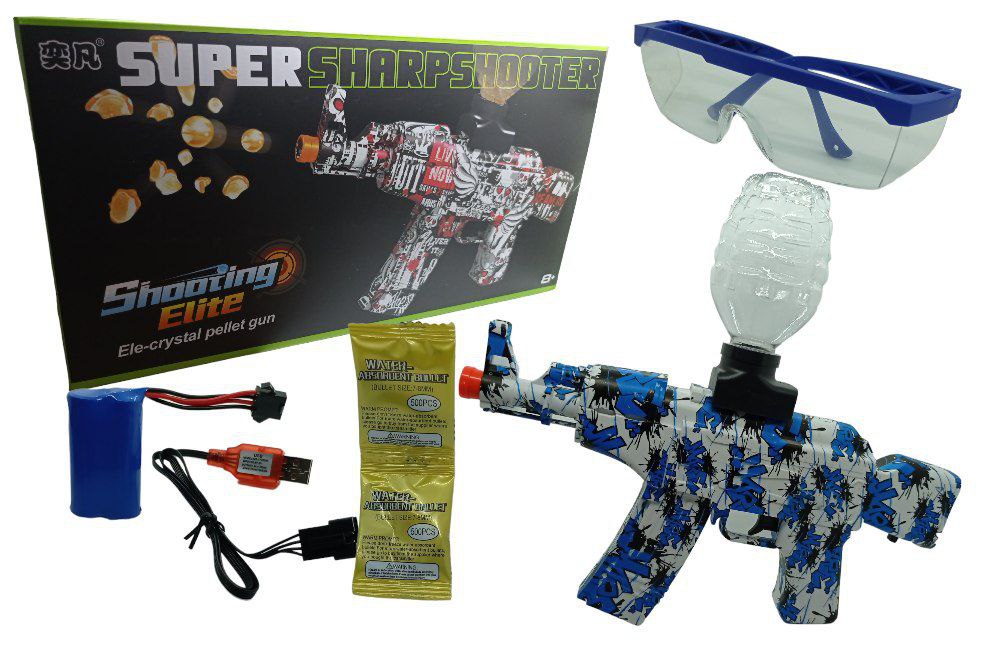 AK 47 DISPARADOR ELECTRICO DE BOLAS DE HIDROGEL