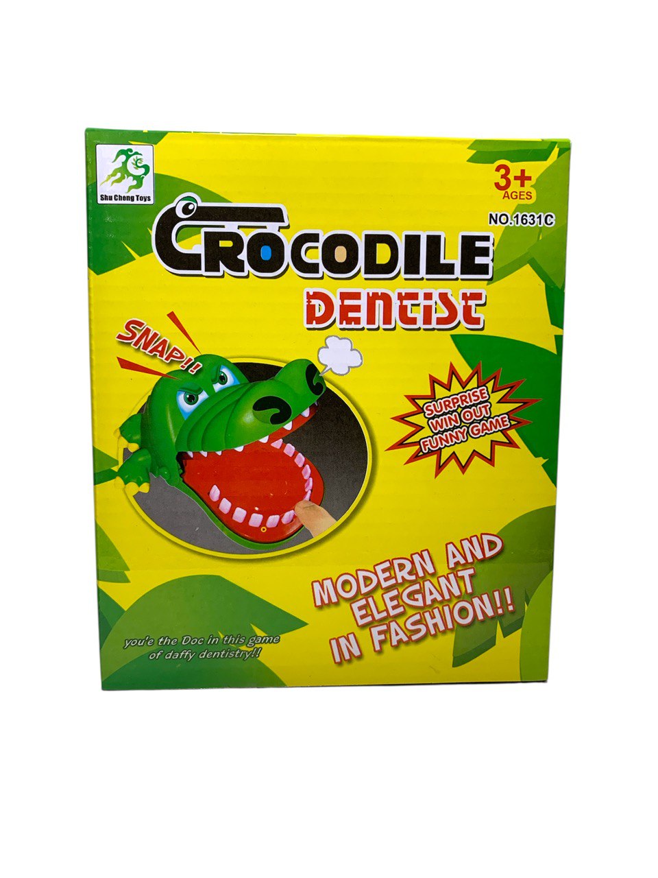Cocodrilo mordelón · juego de broma