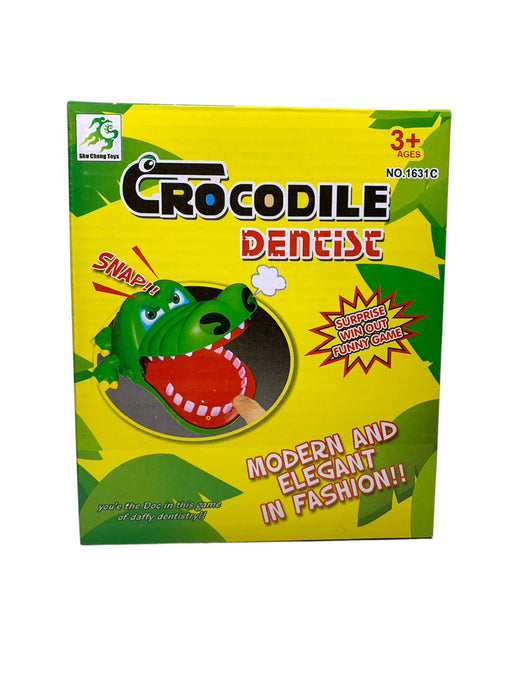 Cocodrilo mordelón · juego de broma