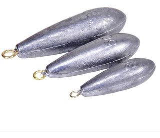Plomos para pesca 50 g, pack x3