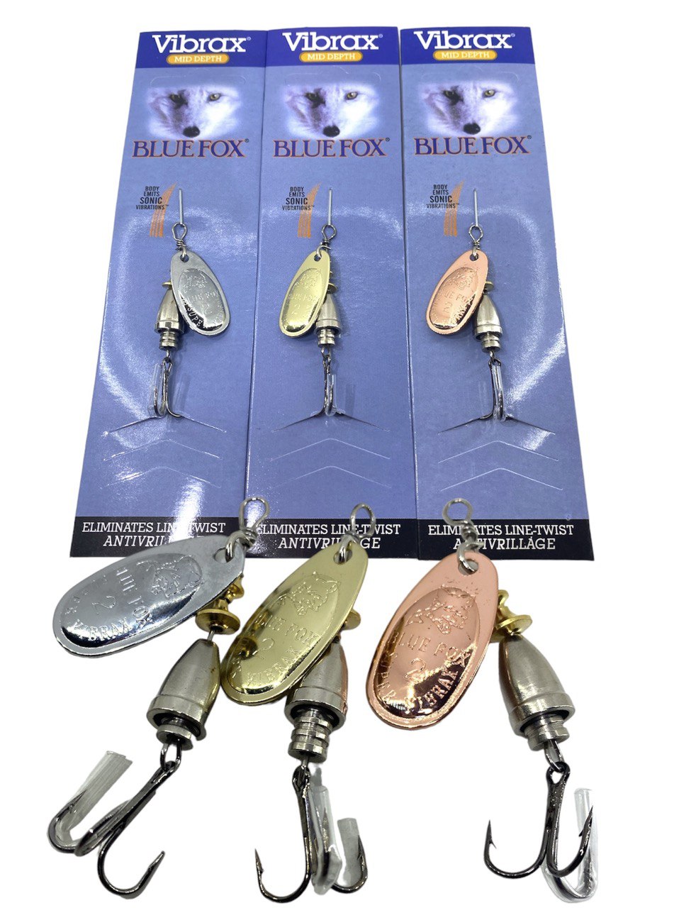 Spinner Vibrax Nº2 | Señuelo giratorio de pesca