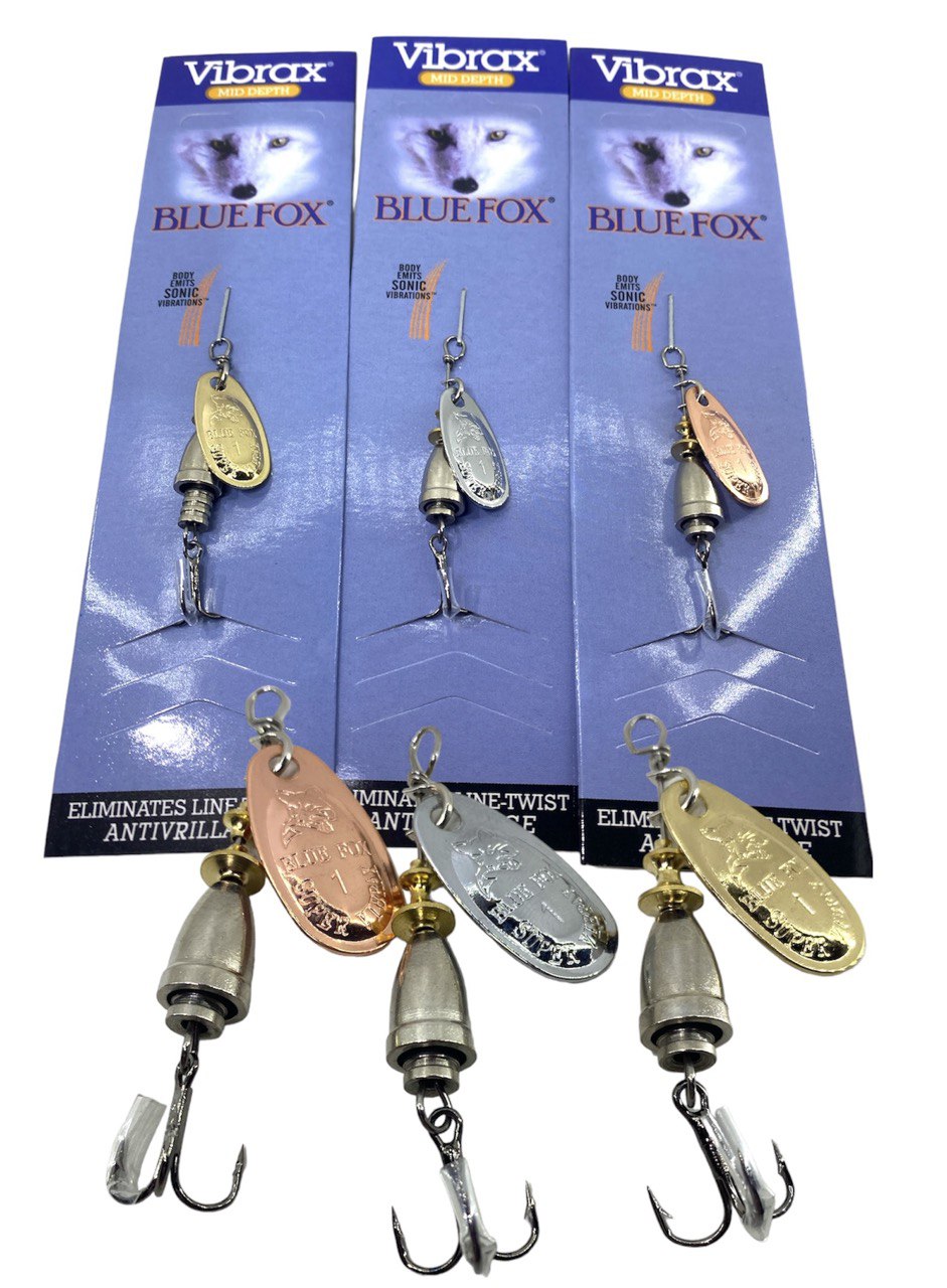 Spinner Vibrax Nº1 | Señuelo giratorio de pesca