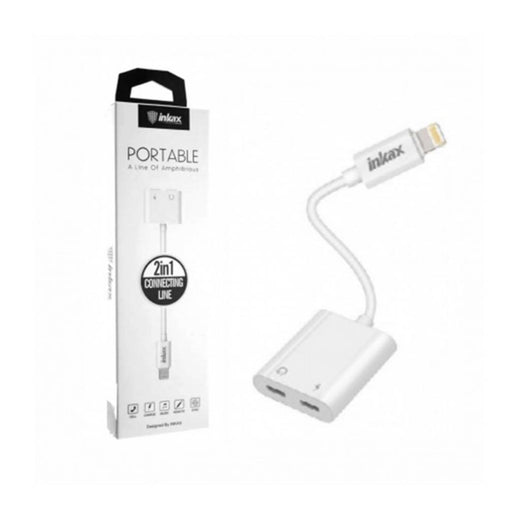 ADAPTADOR AUDIO + CARGA LIGHTNING