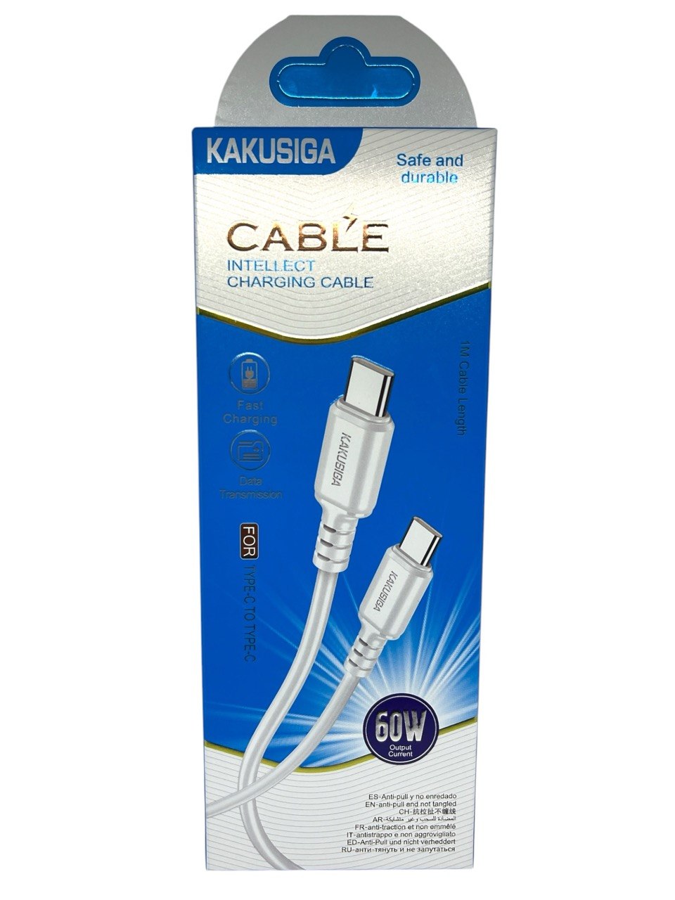 Cable USB-C a USB-C 60W · 1 metro