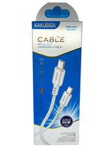 Cable USB-C a USB-C 60W · 1 metro