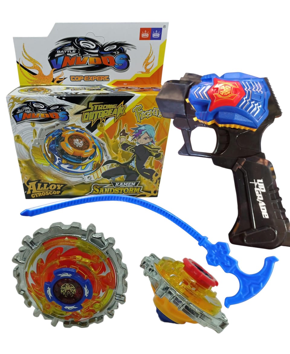 Trompo de batalla giroscopio de aleación con lanzador