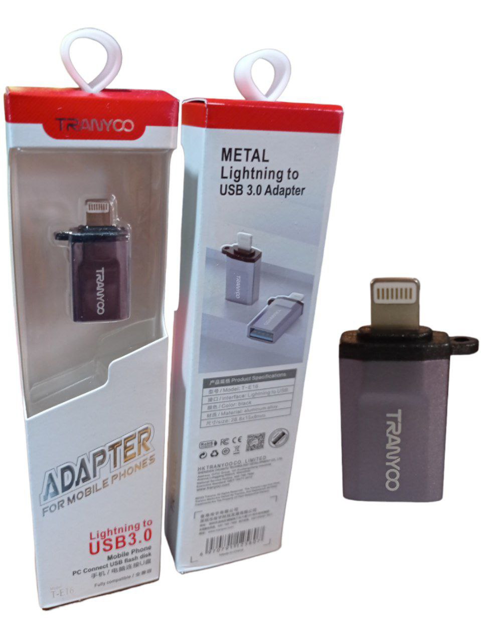 ADAPTADOR OTG LIGHTNING A USB 3.0