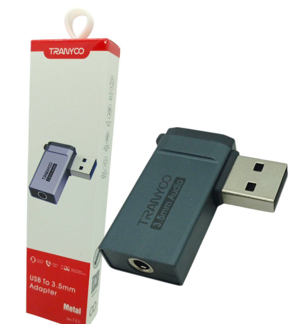 ADAPTADOR USB A AUXILIAR 3.5MM