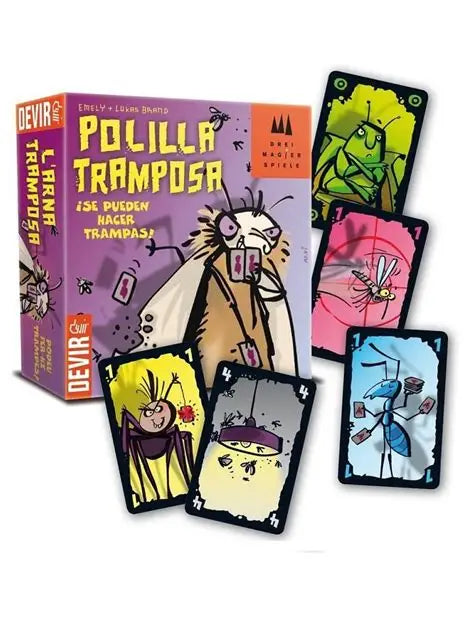Polilla Tramposa — juego de cartas