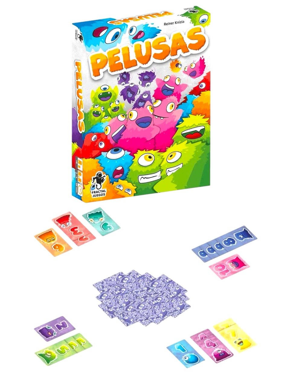 Pelusas Borbotos — juego de cartas | 110 cartas para toda la familia