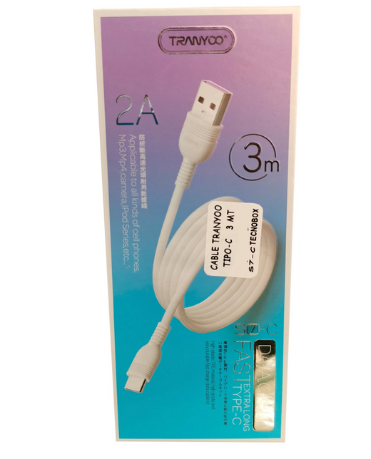 Cable Celular Micro Usb 3Mtrs