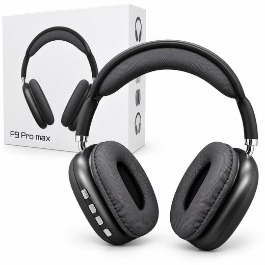 Audífonos P9 Pro Max Bluetooth 5.1 con cancelación de ruido — elige tu color