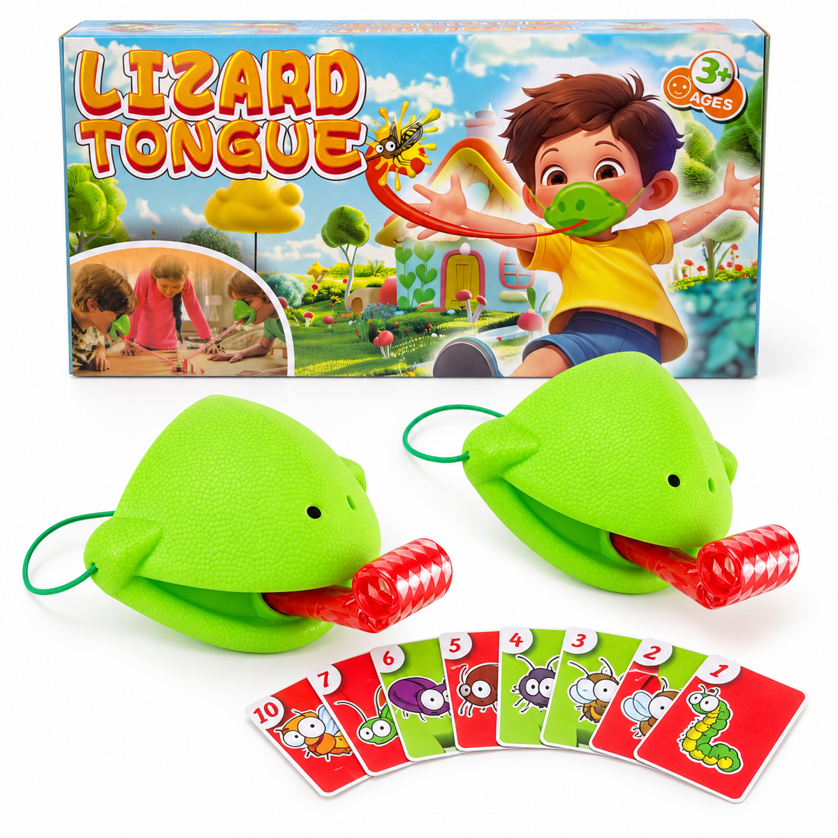 Lengua de Lagarto — juego de reflejos | Diversión para compartir