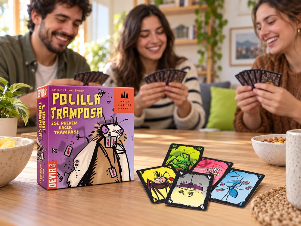 Polilla Tramposa — juego de cartas